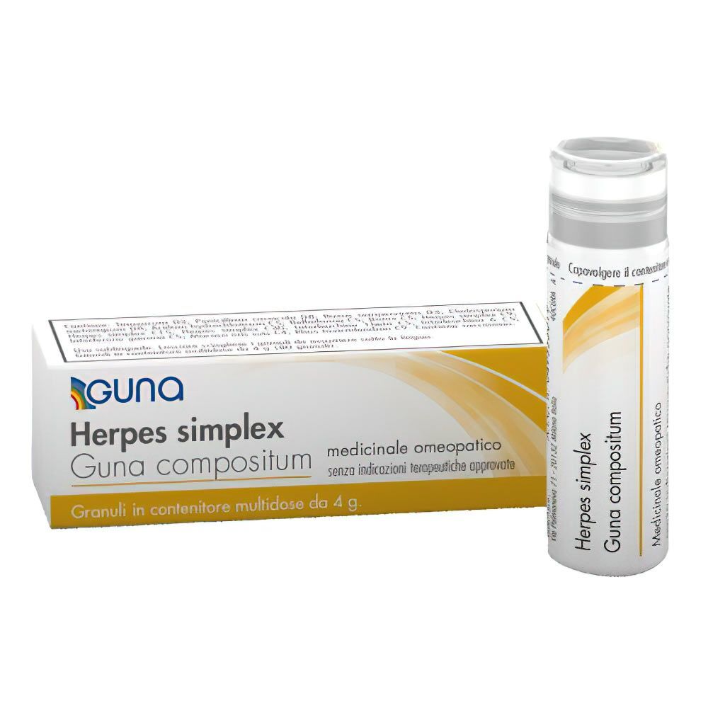 Guna Herpes Simplex Compositum Contenitore Multidose 4g 80 Granuli