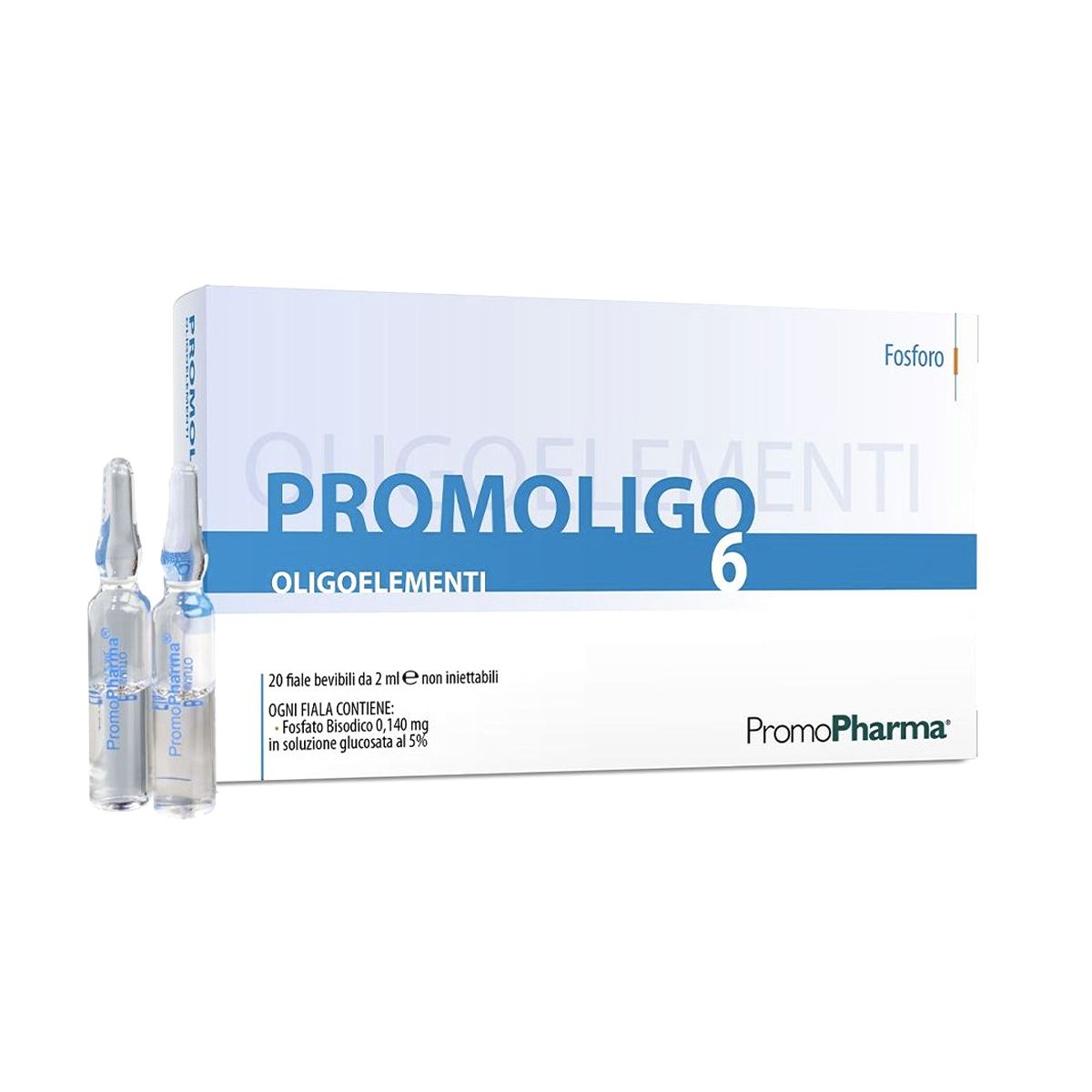 Promopharma Promoligo 6 Fosforo 20 Fiale 2ml