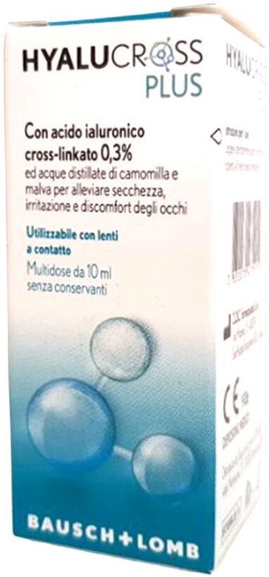 Bausch & Lomb Hyalucross Plus Gocce Oculari 10ml