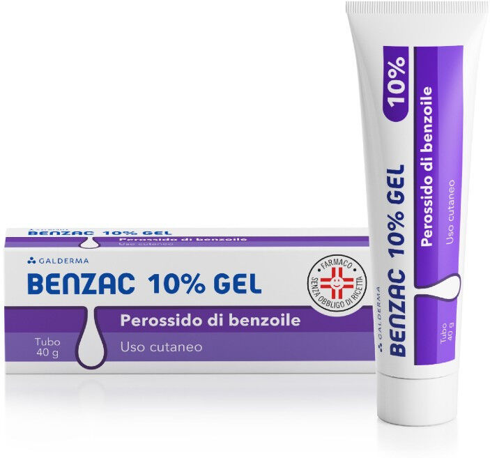 Benzac Gel 10% Trattamento Acne 40g