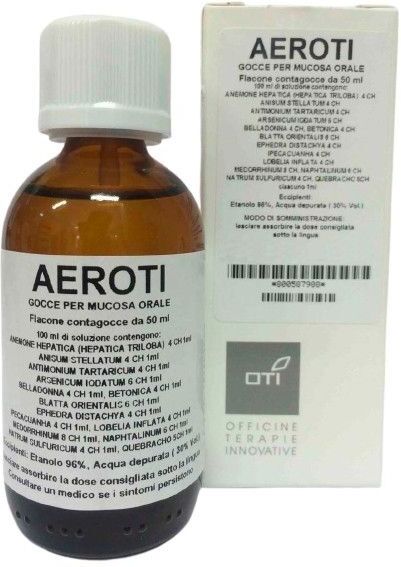 Oti Aeroti Soluzione Idroalcolica Gocce 50ml