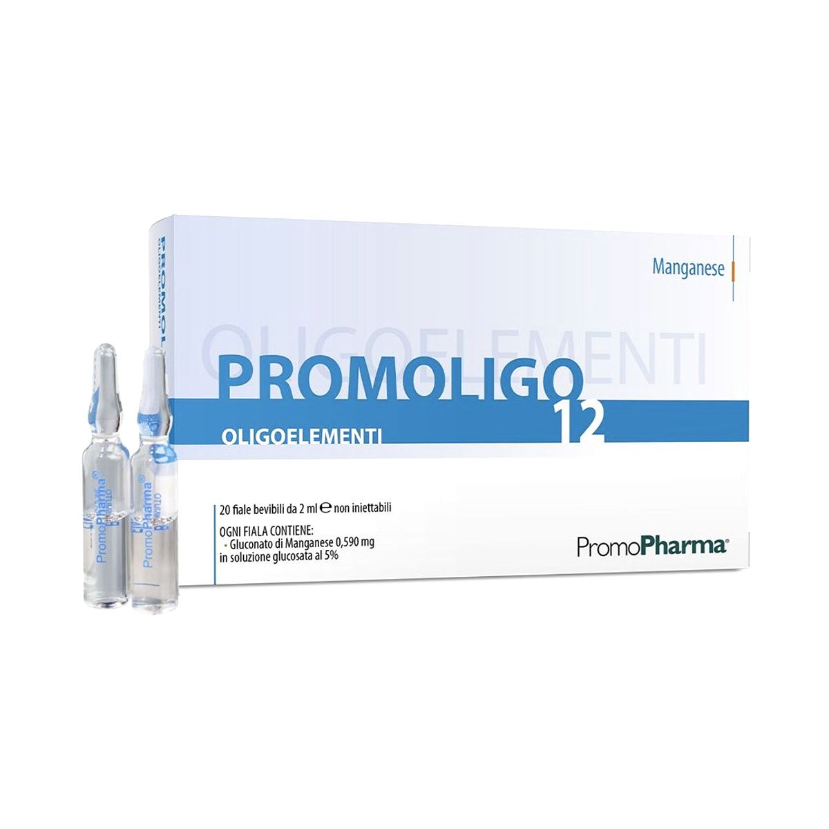 Promopharma Promoligo 12 Manganese 20 Fiale 2ml