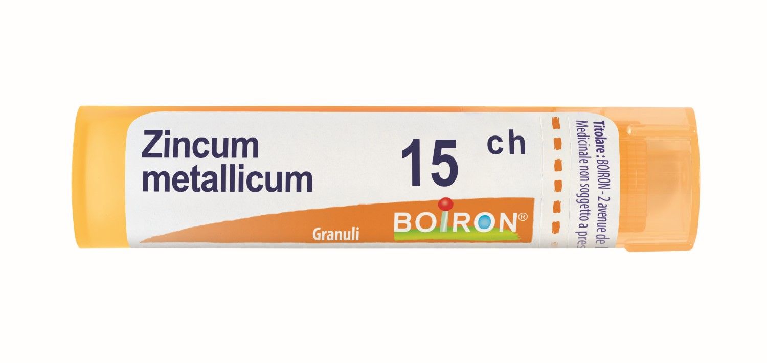 Boiron Zincum Metallicum 15ch 80 Granuli Contenitore Multidose