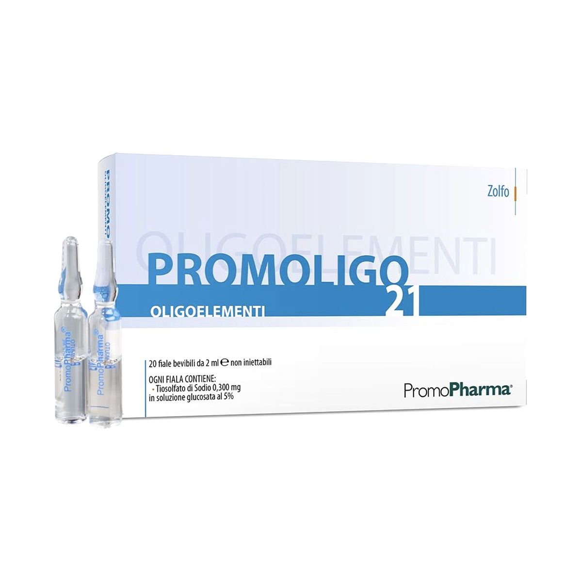 Promopharma Promoligo 21 Zolfo 20 Fiale 2ml