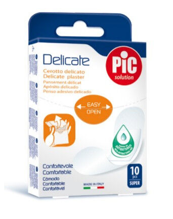 Pic Cerotto Delicate Super Antibatterico 40x86mm 10 Pezzi