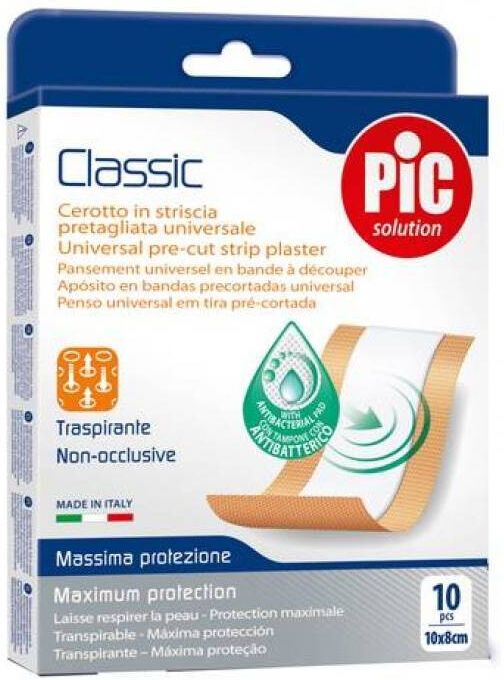 Pic Cerotto Classic Striscia 10x8cm 10 Pezzi