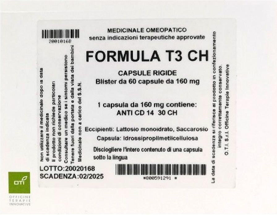 Oti Formula T3 Ch 30ch 60 Capsule