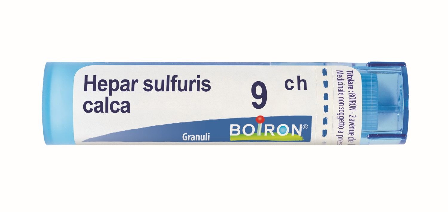Boiron Hepar Sulfuris Calcareum 9ch 80 Granuli Contenitore Multidose