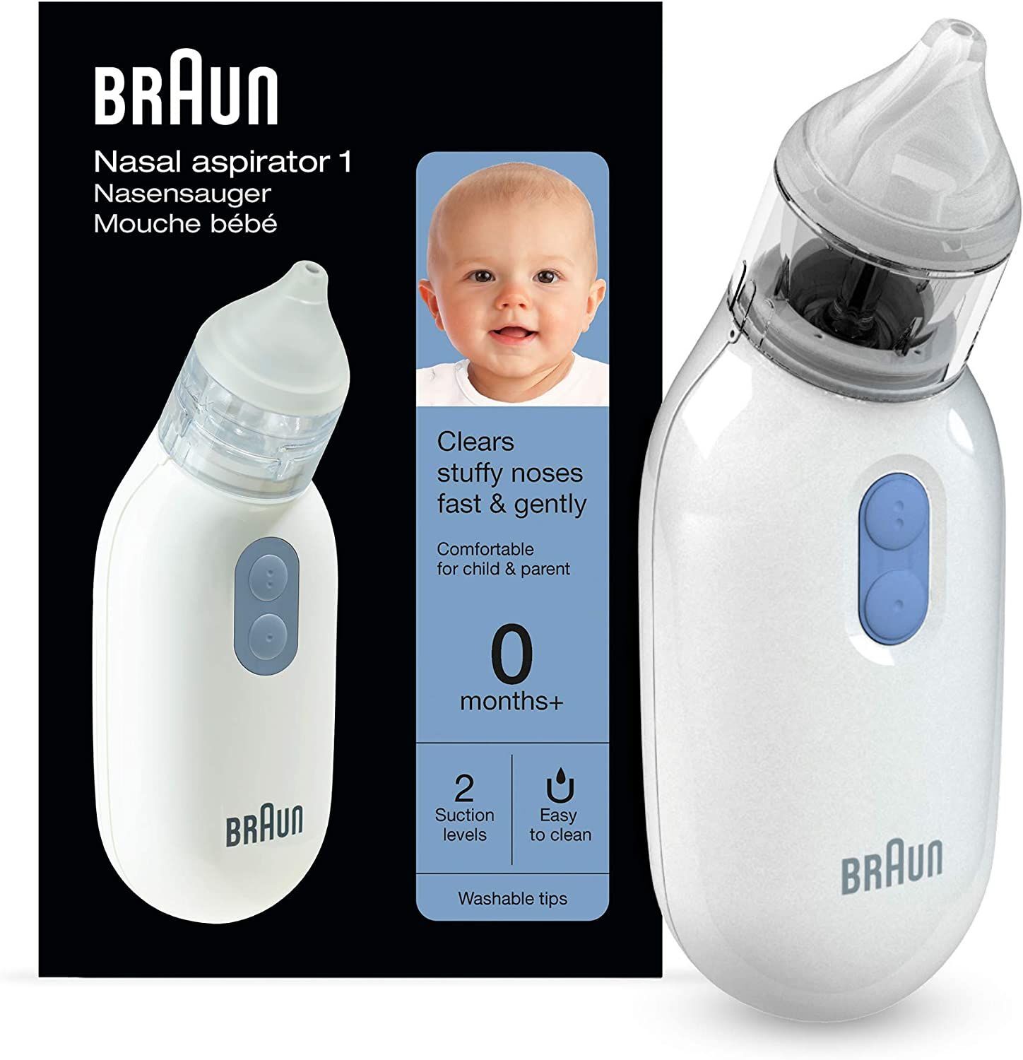 Braun Aspiratore Nasale Elettrico