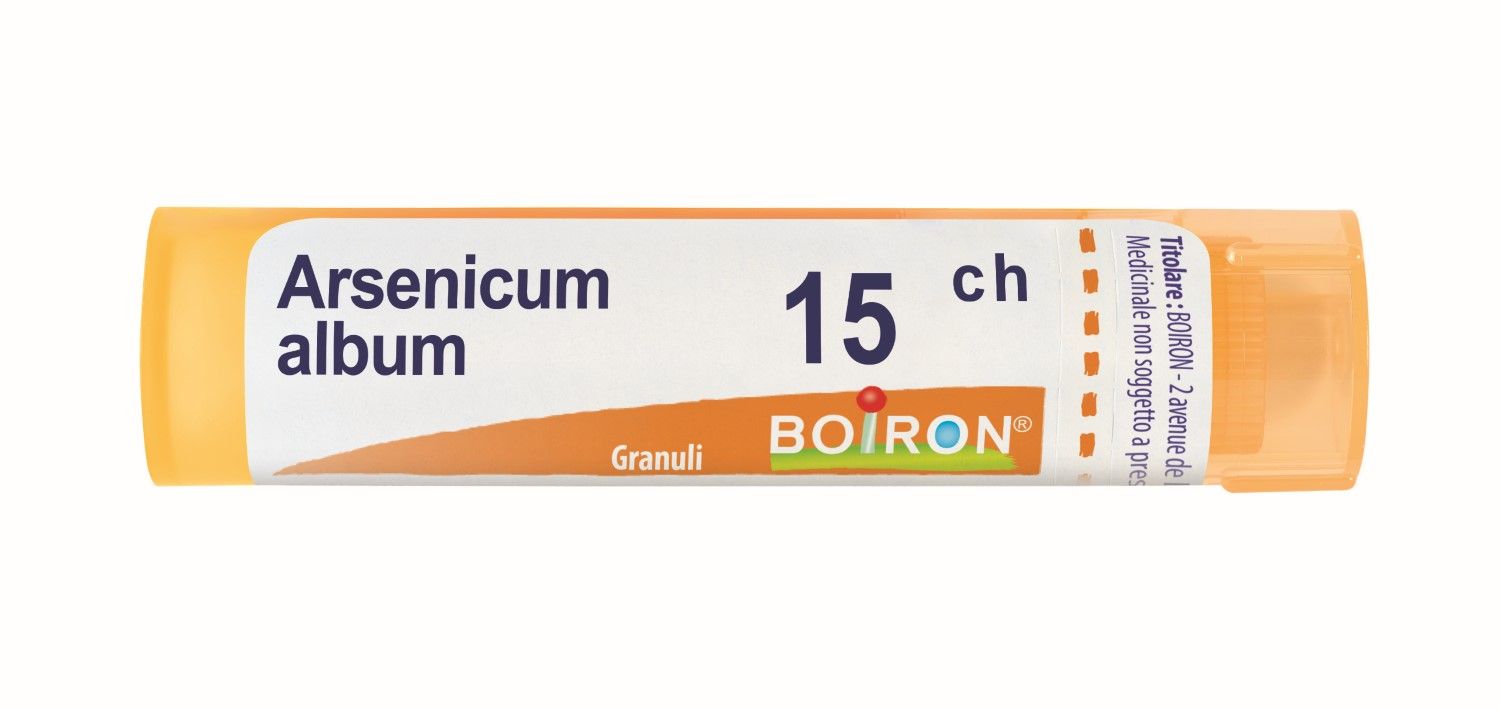 Boiron Arsenicum Album 15ch 80 Granuli Contenitore Multidose