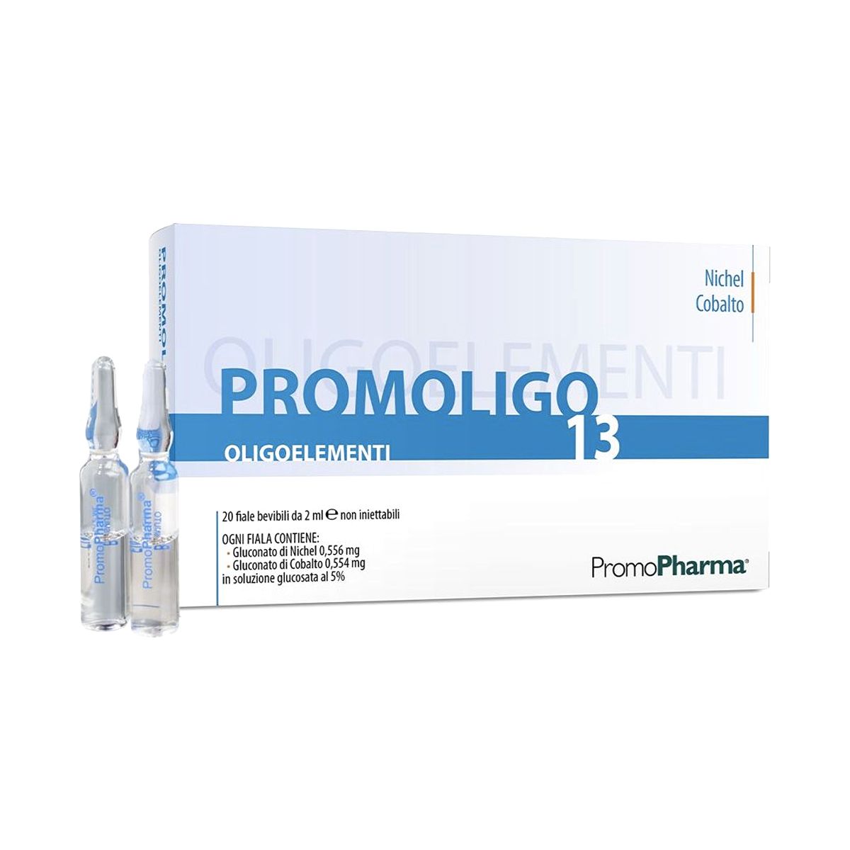 Promopharma Promoligo 13 Nichel Cobalto 20 Fiale 2ml