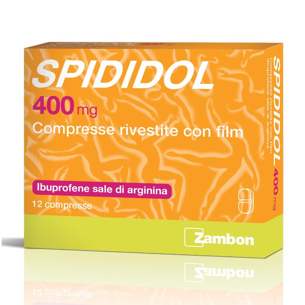 Zambon Spididol 12 Compresse Rivestite 400 mg