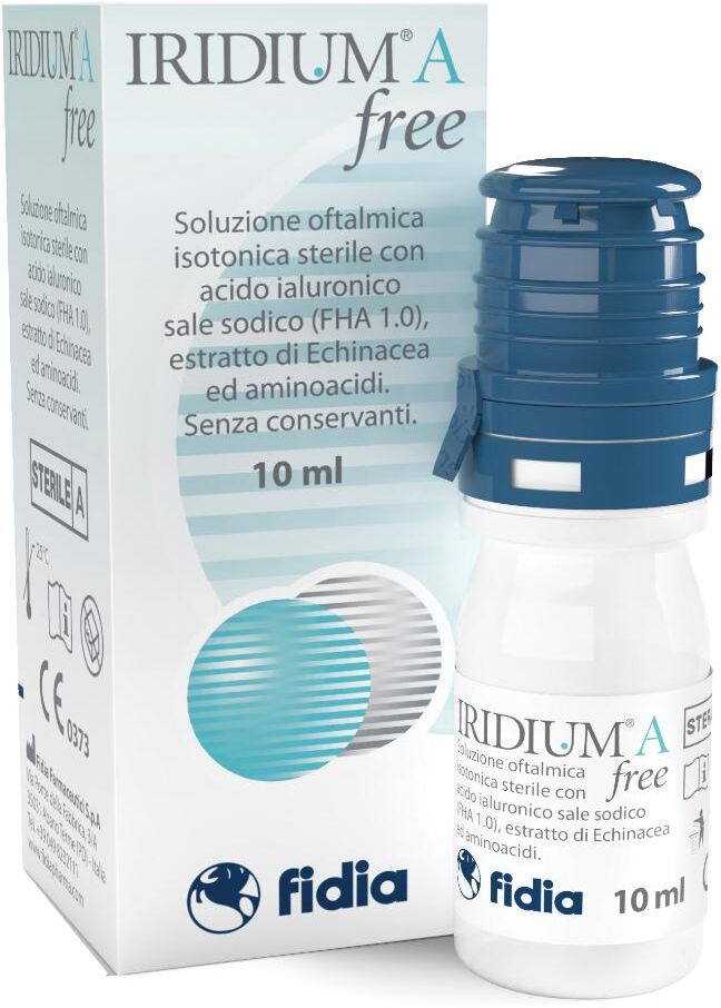 FIDIA FARMACEUTICI SpA Iridium A Free Soluzione Oftalmica 10 Ml