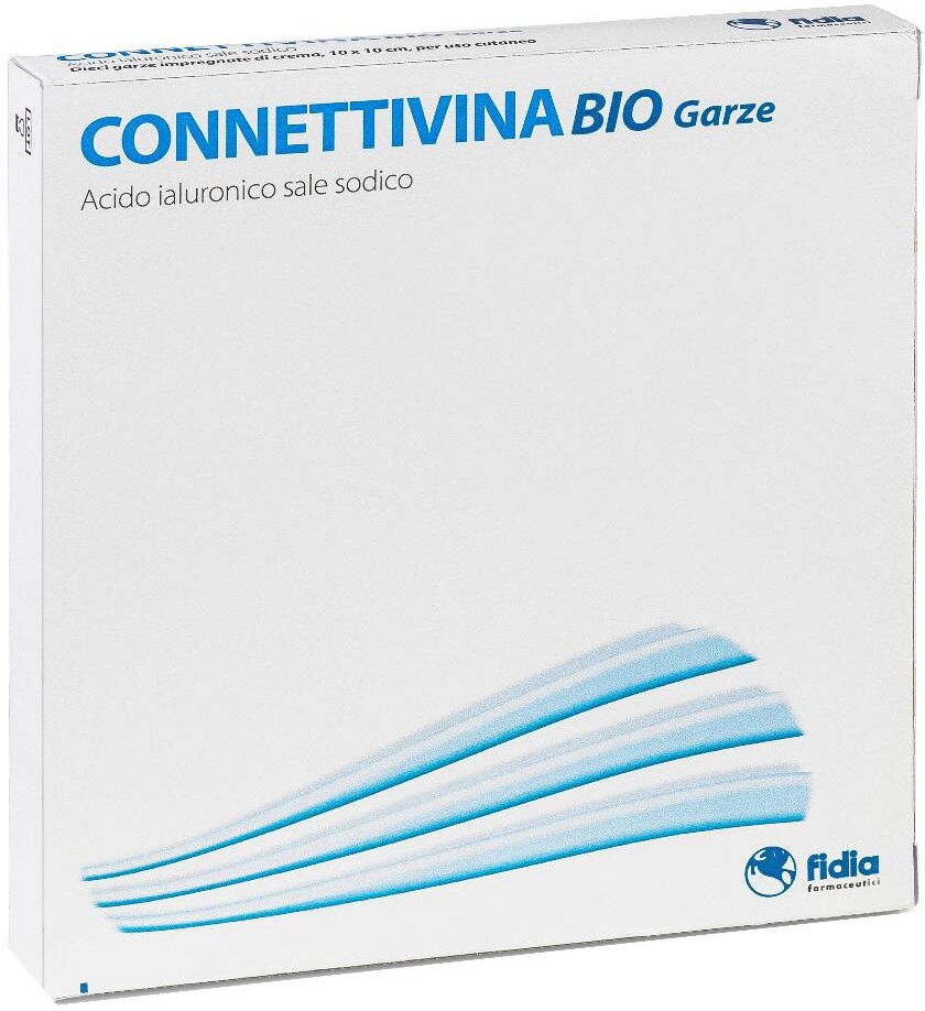 FIDIA FARMACEUTICI SpA Connettivina Bio Garze per Ferite della Cute 10 Garze