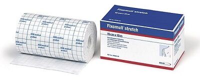 BSN Medical Leukoplast Fixomull - Stretch Garza Autoadesiva, 10mx10cm