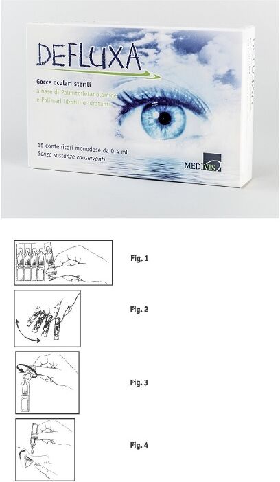 Medivis Defluxa Gocce Oculari 15 Contenitori Monodose Da 0,4 Ml