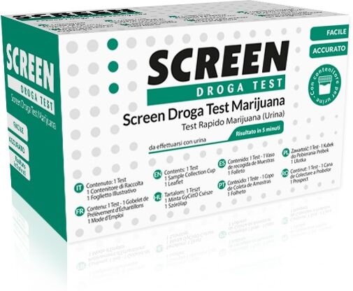 Screen Pharma Droga Test Rileva una sostanza Thc Screen Droga Test Marijuana