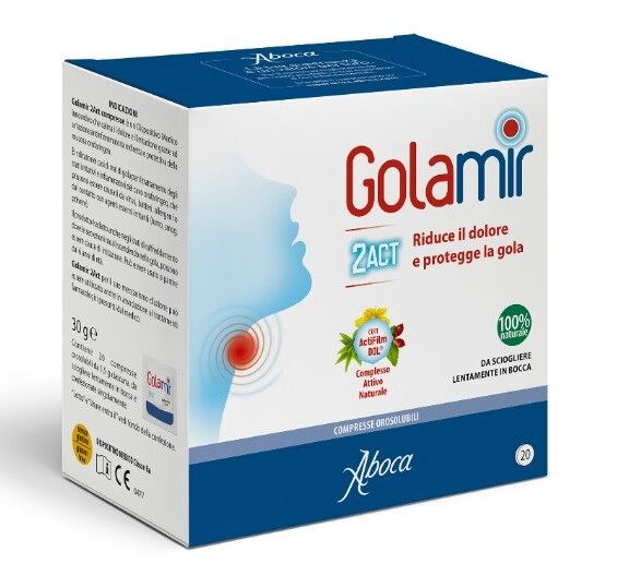 Aboca Golamir 2act 20 compresse