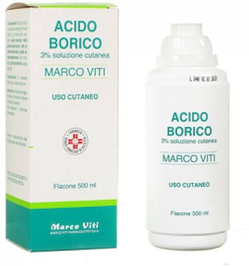 Marco Viti Acido borico soluzione al 3% 500ml