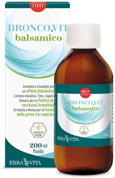 Erba Vita Broncovit fluido balsamico 200ml