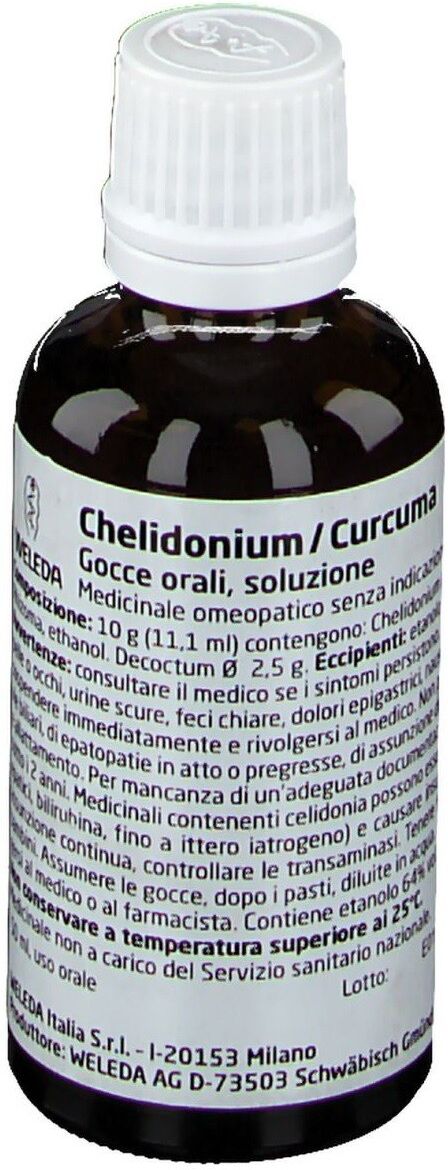 Weleda Chelidonium curcuma gocce 50ml