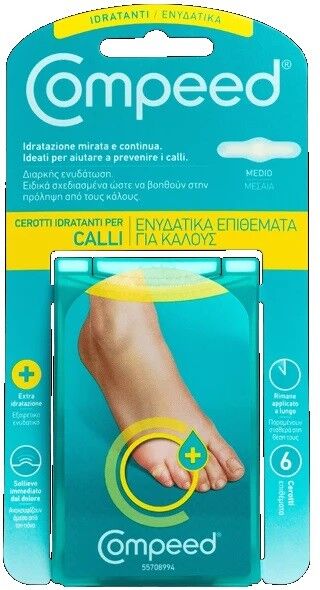 perrigo Compeed cerotti per calli idratanti 6 pezzi