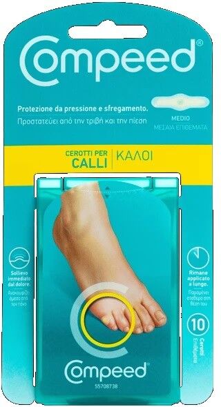 perrigo Compeed cerotti per calli medio 10 pezzi