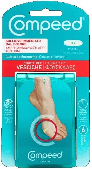 perrigo Compeed cerotti vesciche piccolo 6 pezzi