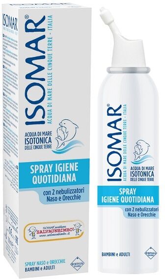 euritalia Isomar Spray Igiene Quotidiana Naso e Orecchie 100ml