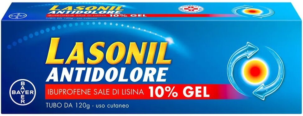 Bayer Lasonil Antidolore 10% Gel Antinfiammatorio 120g