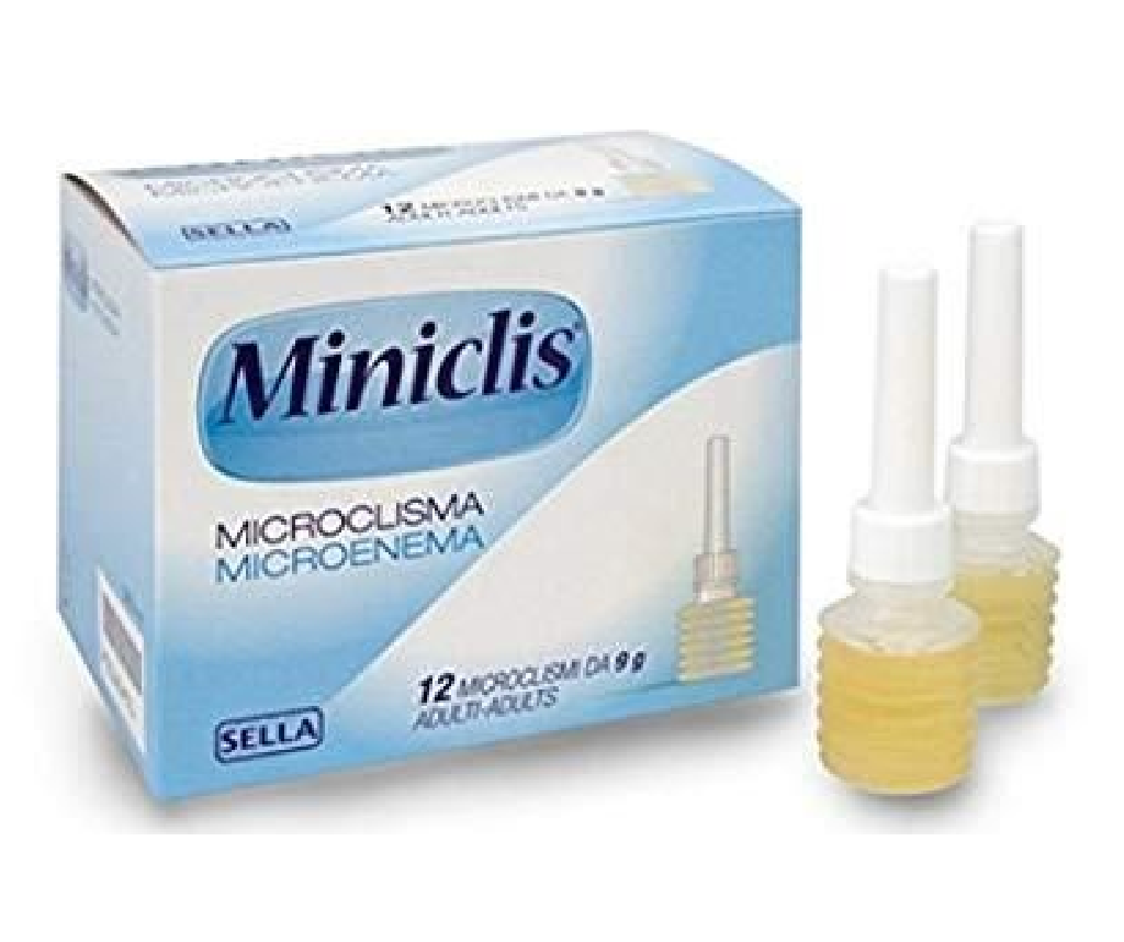 sella Miniclis 12 microclismi