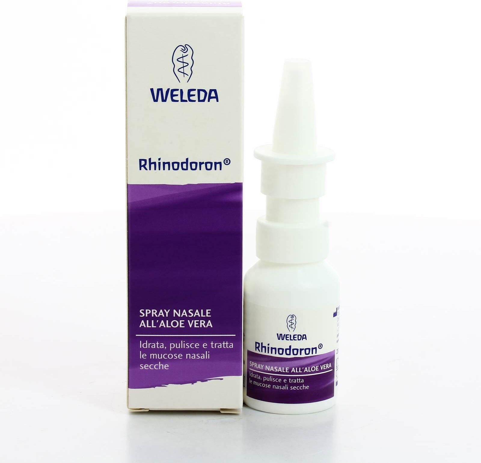 Weleda Rhinodoron spray nasale all'aloe vera idratante ed emolliente