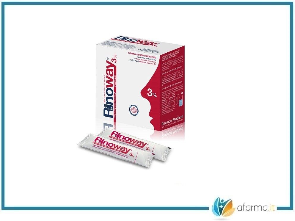 Envicon Medical Rinoway 3% sali ipertonici 60 bustine