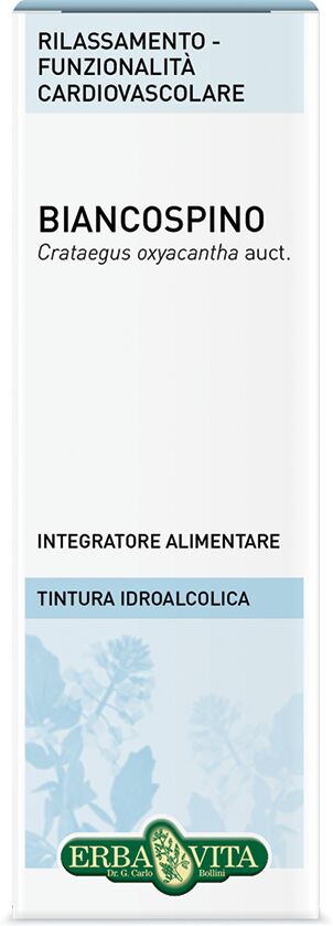 Erba Vita Tintura Idroalcolica Biancospino Fiori e Foglie 50 ml