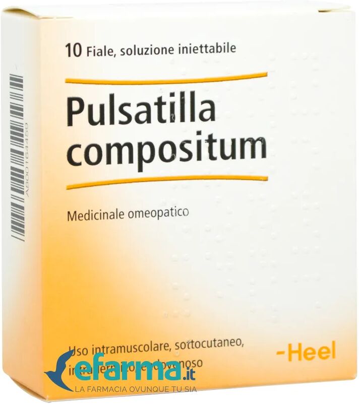 Guna -Heel Pulsatilla Compositum Soluzione Iniettabile Omeopatica 10 Fiale