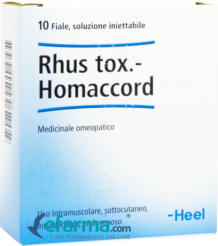 Guna Heel Rhus Tox Homaccord Rimedio Omeopatico 10 Fiale