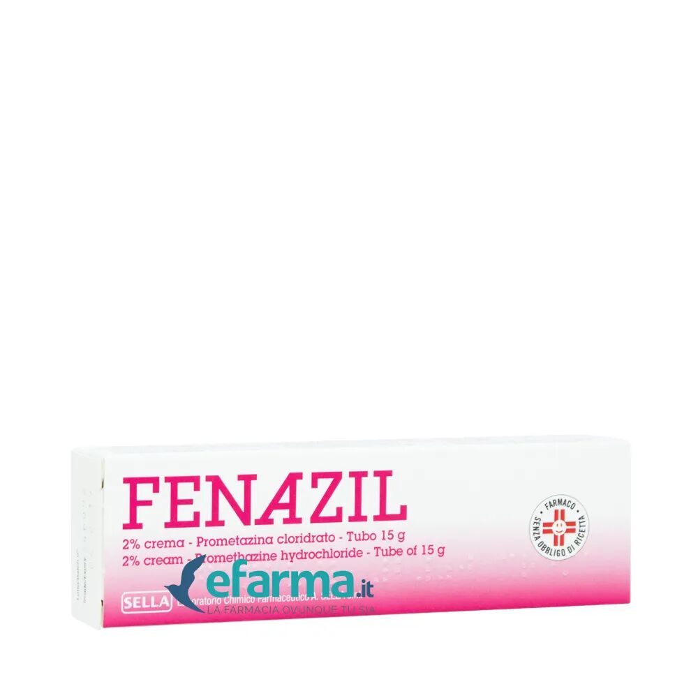 Sella Fenazil Crema 2% Prometazina Cloridrato Punture D'Insetti Tubo 15 g