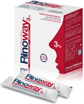 ENVICON MEDICAL Rinoway Sali Irrigazione Nasale Ipertonici 15 Bustine