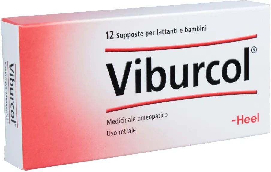 Guna -Heel Viburcol Medicinale Omeopatico Lattanti e Bambini 12 Supposte