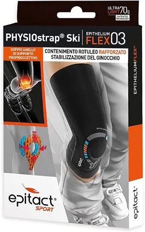 Epitact Ginocchiera Sport Physiostrap Ski XL 1 pezzo