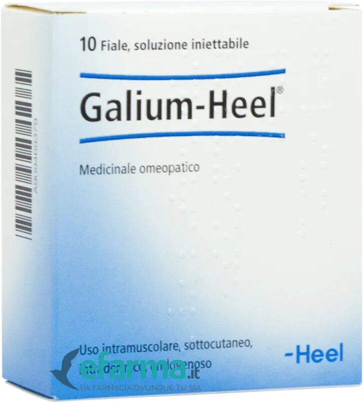 Guna -Heel Galium Soluzione Omeopatica Iniettabile 10 Fiale