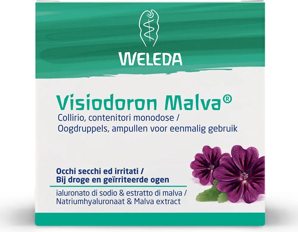 Weleda Visiodoron Malva Collirio Occhi Secchi 20 Flaconcini