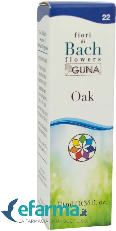 Guna Fiori Di Bach Oak Perseveranza Gocce 10 Ml