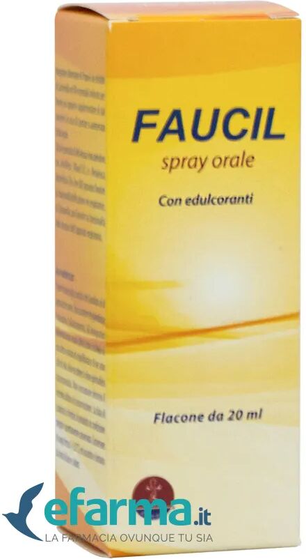 Faucil Spray Orale Integratore Prime Vie Respiratorie 20 ml