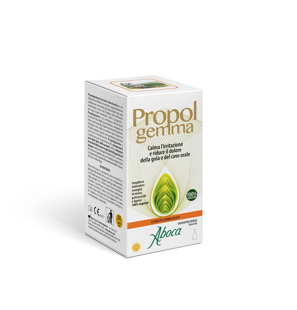 Aboca Propolgemma Estratto Idroalcolico Contro Gola Irritata 30 ml