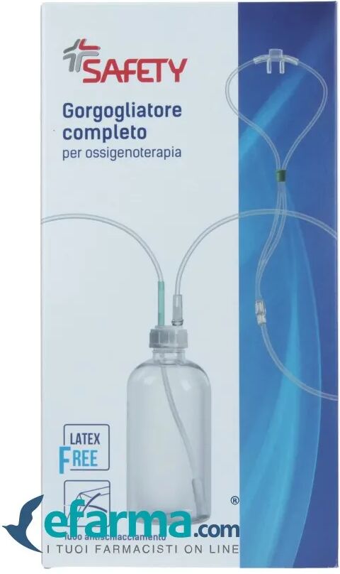 SAFETY Gorgogliatore Ossigenoterapia Completo