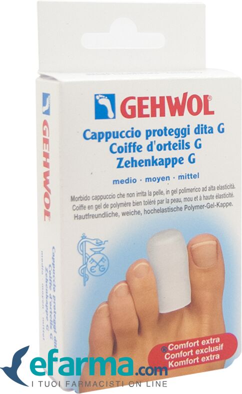 GEHWOL Cappuccio Proteggi Dita Misura Medium 2 Pezzi