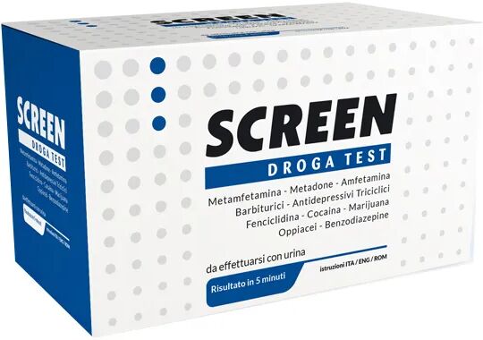 Screen Droga Test Urina 10 Test Multidroghe 1 Pezzo