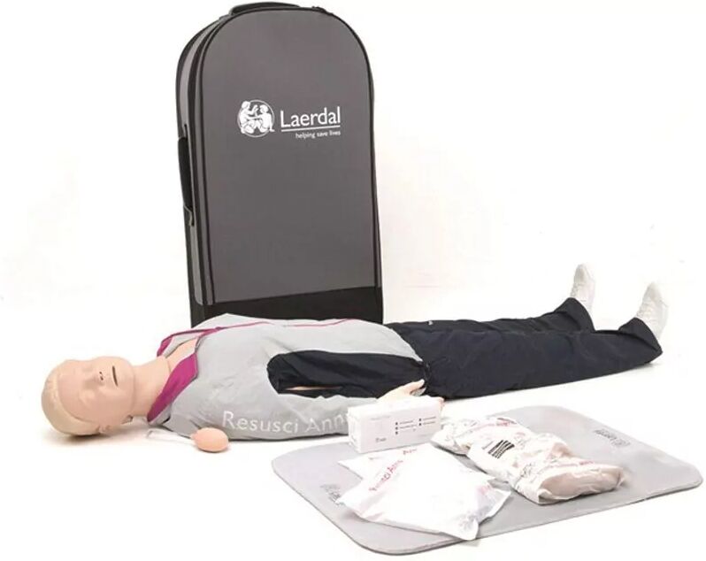 Resusci Anne First Aid QCPR &amp;#8211; Manichino didattico con Trolley