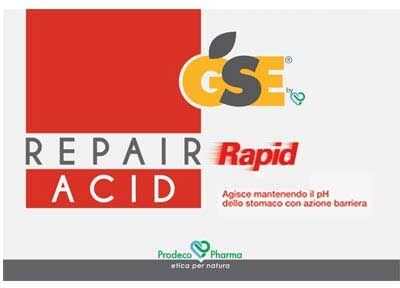 Prodeco Pharma GSE Repair Rapid Acid  12 compresse